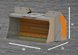 K&aacute;trovac&iacute; lž&iacute;ce Vipermetal VPH2-1500 1